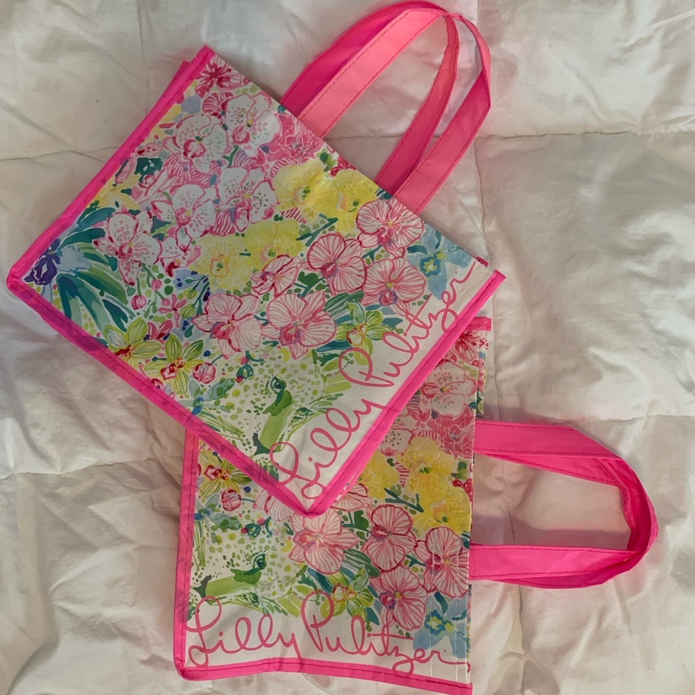 Lilly Pulitzer reusable market bag